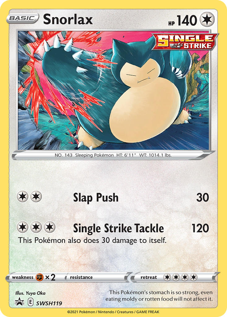 Snorlax (SWSH119) [Sword & Shield: Black Star Promos] | Card Citadel