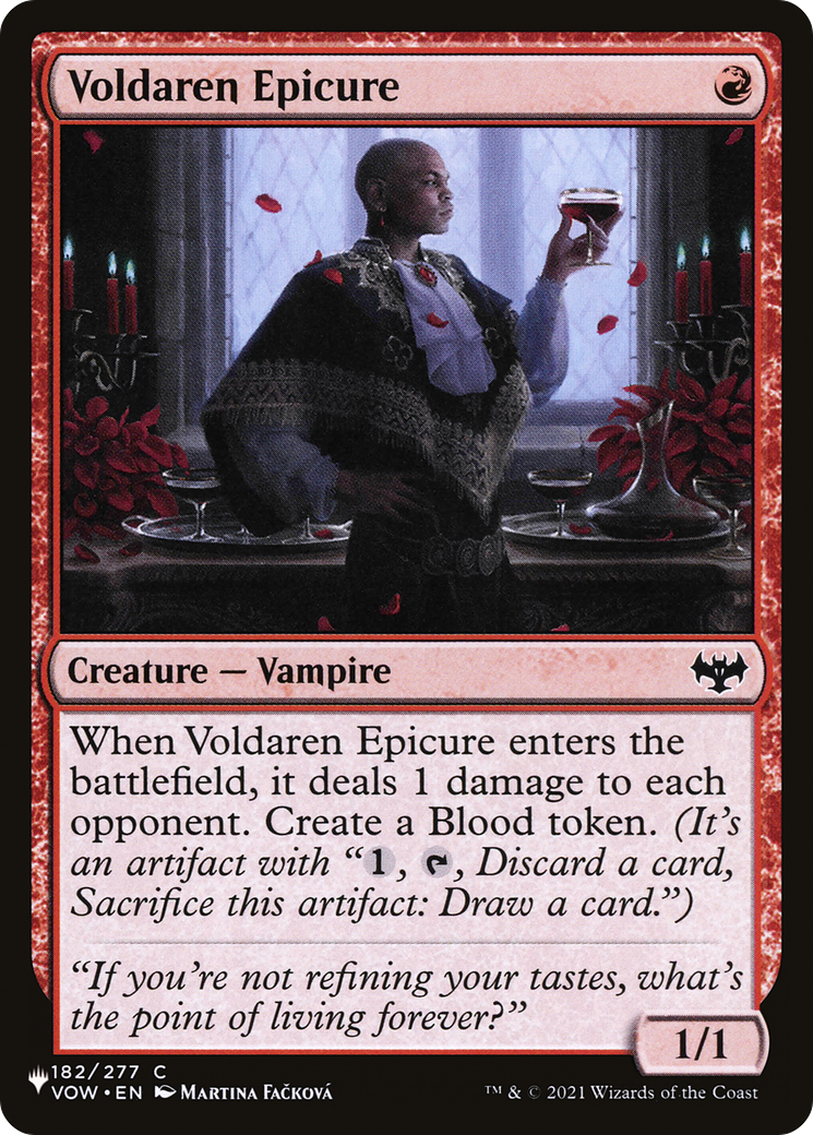 Voldaren Epicure [The List Reprints] | Card Citadel