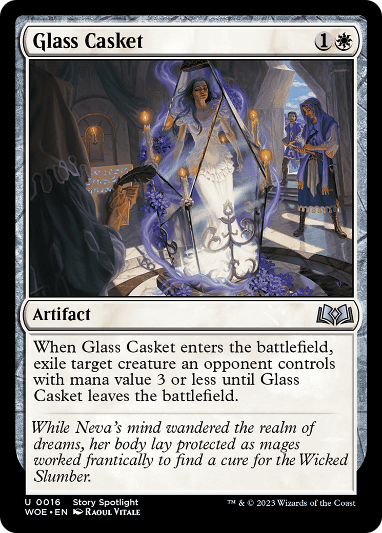 Glass Casket [Wilds of Eldraine] | Card Citadel