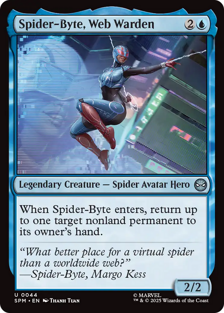 Spider-Byte, Web Warden [Marvel's Spider-Man] | Card Citadel