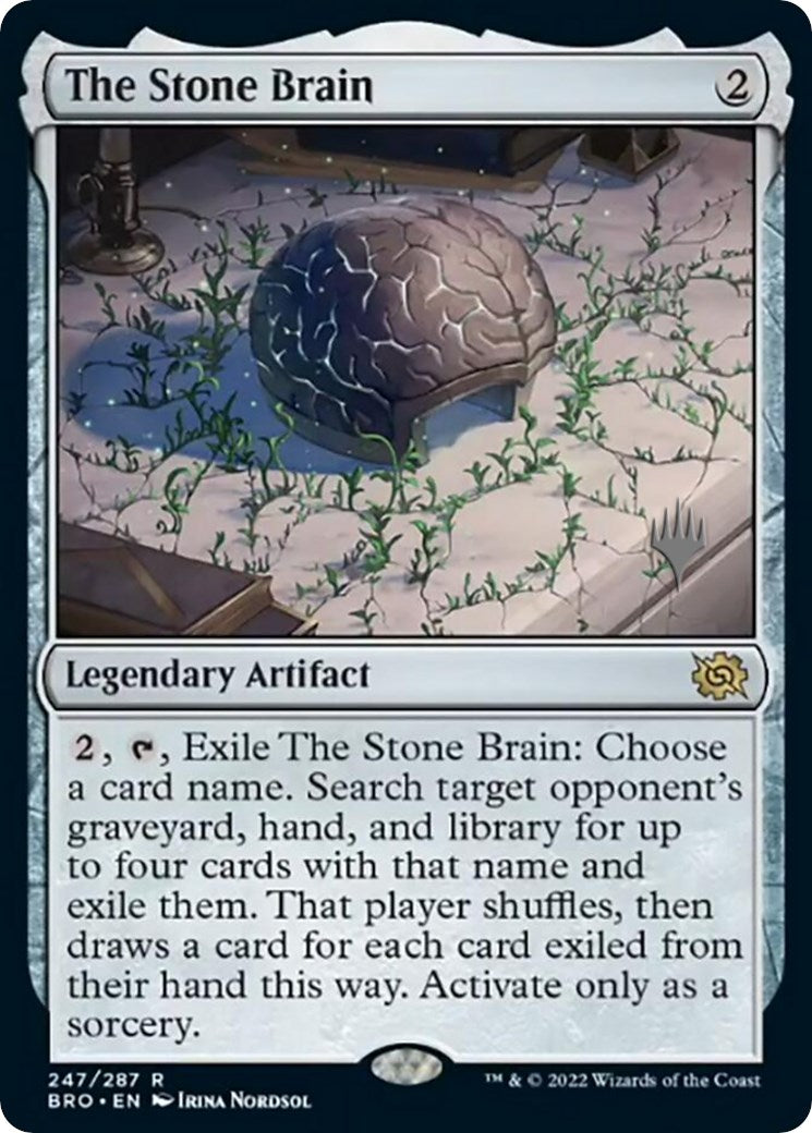 The Stone Brain (Promo Pack) [The Brothers' War Promos] | Card Citadel