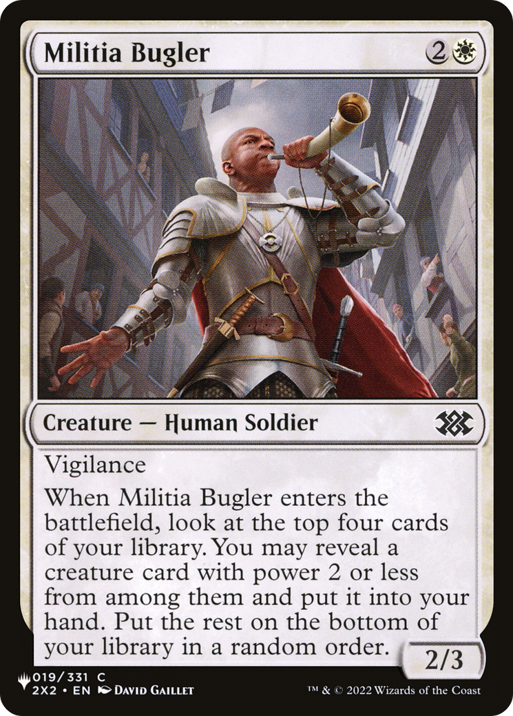 Militia Bugler [The List] | Card Citadel