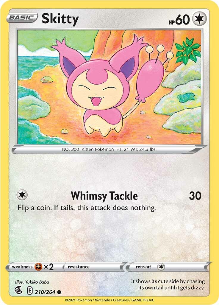 Skitty (210/264) [Sword & Shield: Fusion Strike] | Card Citadel