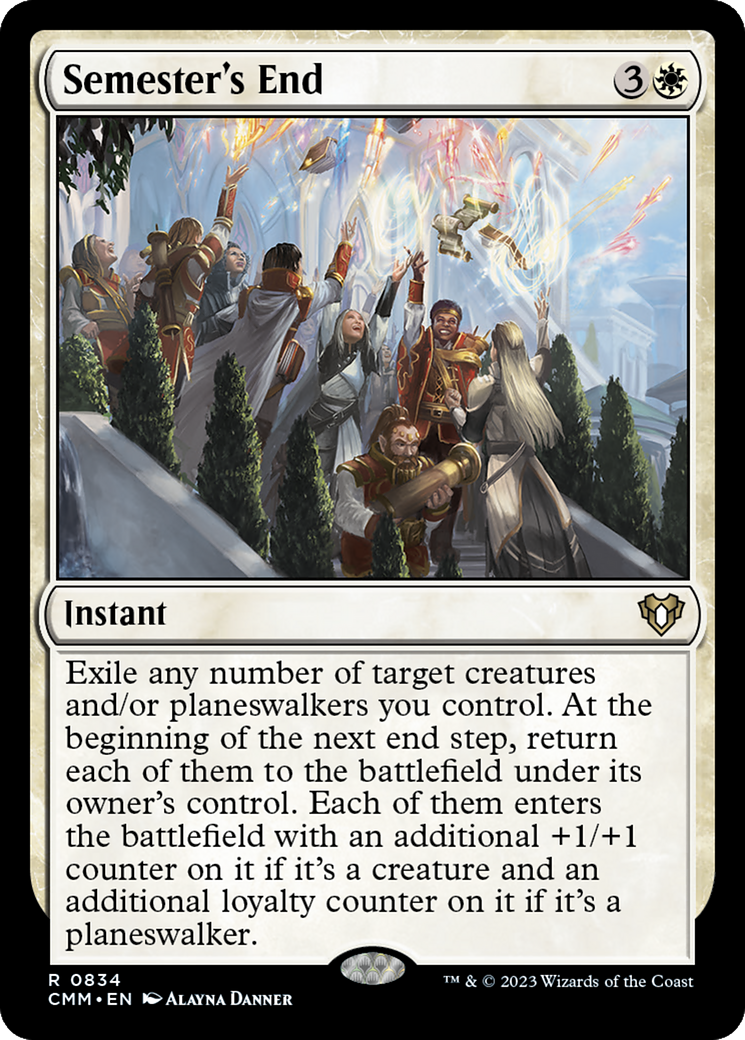 Semester's End [Commander Masters] | Card Citadel