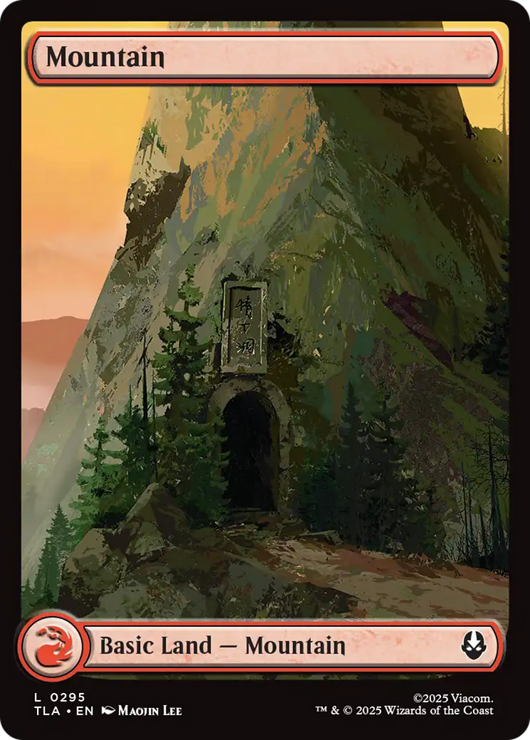 Mountain (0295) [Avatar: The Last Airbender] | Card Citadel