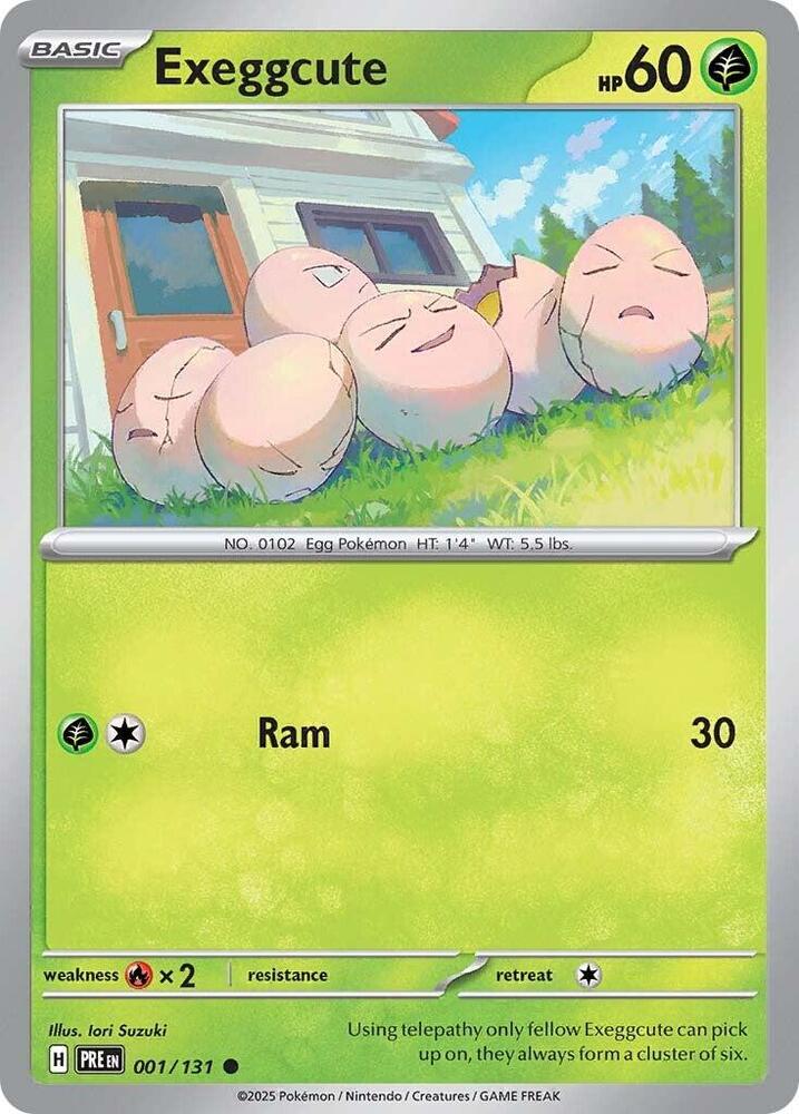 Exeggcute (001/131) [Scarlet & Violet: Prismatic Evolutions] | Card Citadel