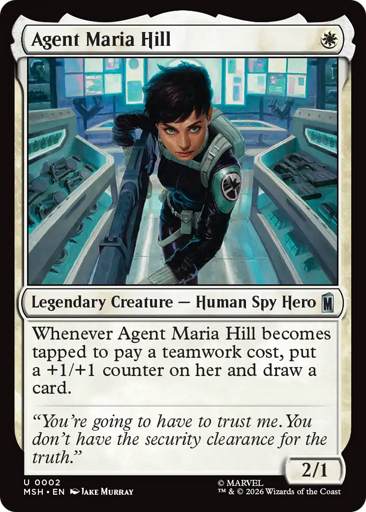 Agent Maria Hill [Marvel Super Heroes] | Card Citadel