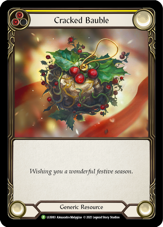 Cracked Bauble (Holiday 2021) [LGS083] (Promo)  Cold Foil | Card Citadel