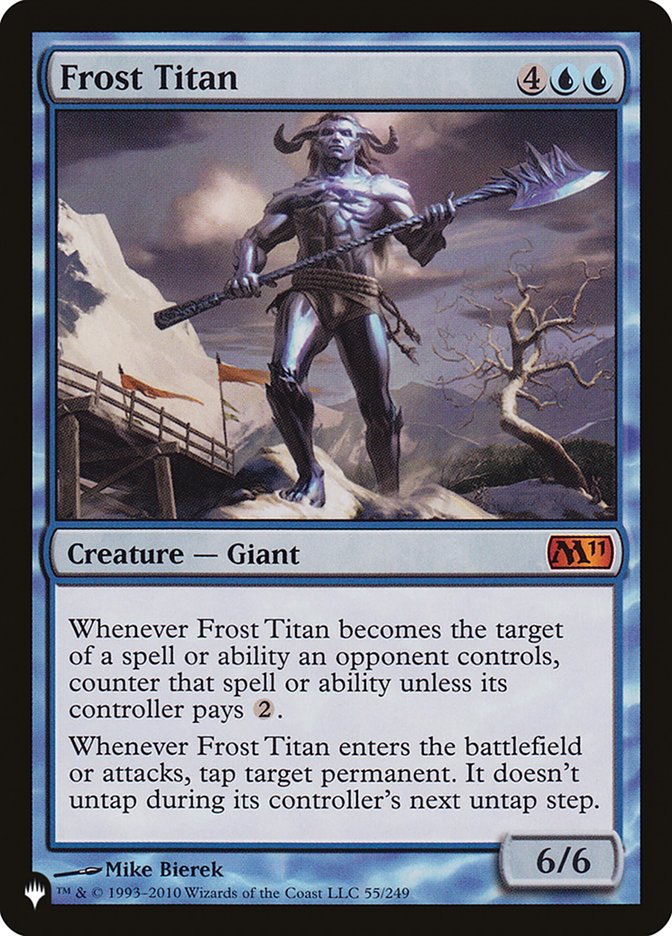 Frost Titan [The List] | Card Citadel