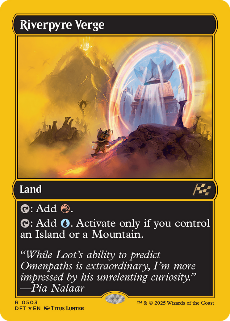 Riverpyre Verge (First-Place Foil) [Aetherdrift] | Card Citadel