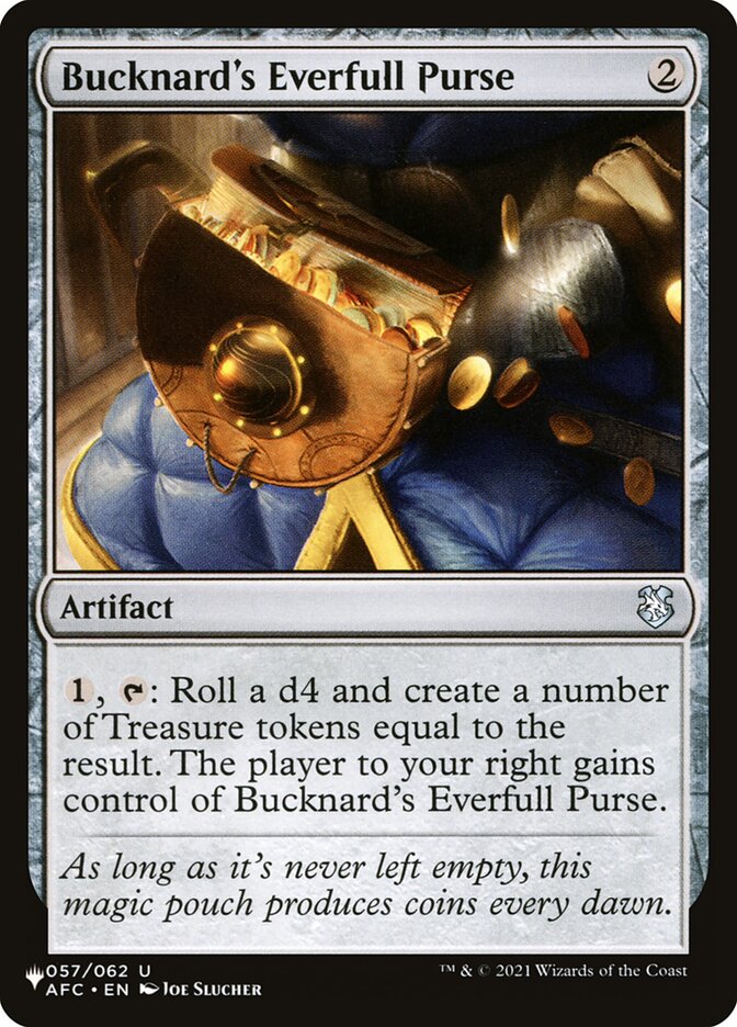 Bucknard's Everfull Purse [The List] | Card Citadel