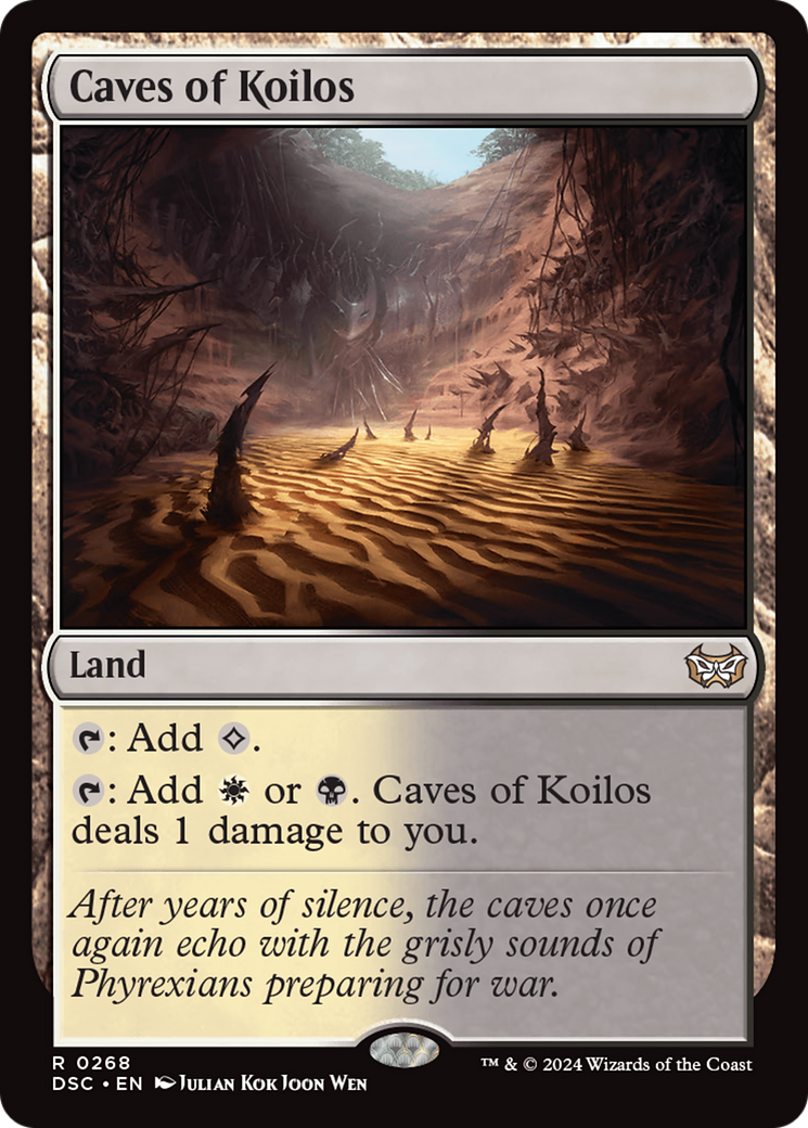 Caves of Koilos [Duskmourn: House of Horror Commander] | Card Citadel