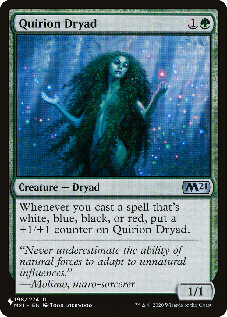 Quirion Dryad [The List] | Card Citadel