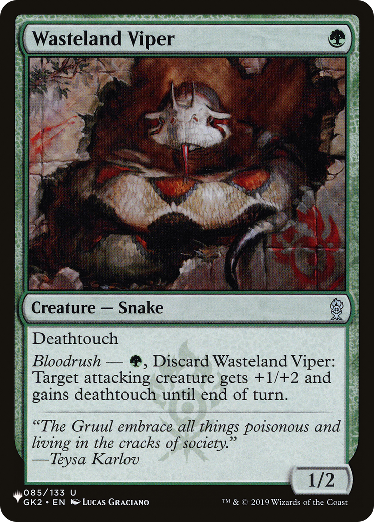 Wasteland Viper [The List Reprints] | Card Citadel