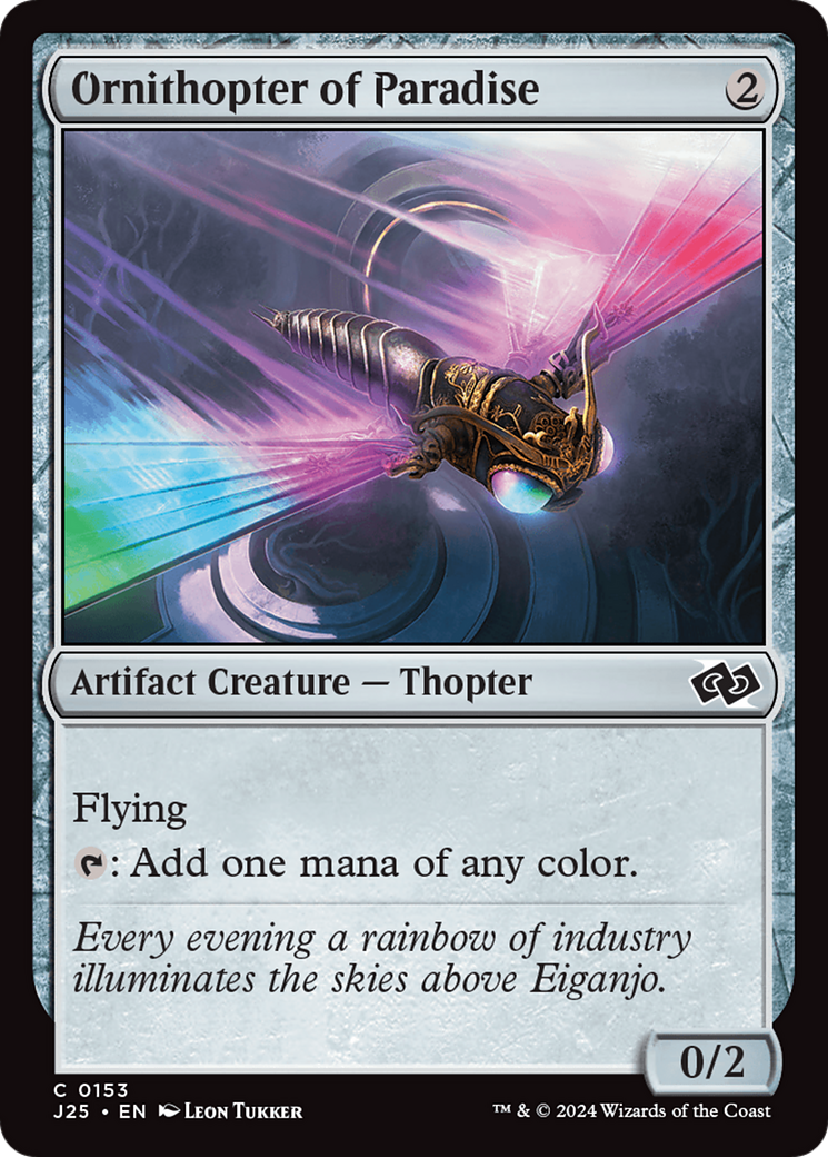 Ornithopter of Paradise [Foundations Jumpstart] | Card Citadel