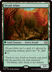 Dryad Arbor [Duskmourn: House of Horror Commander] | Card Citadel