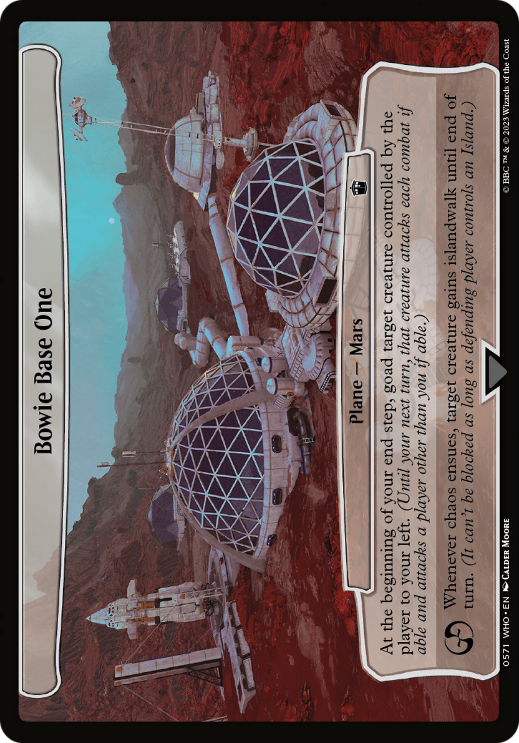 Bowie Base One [Doctor Who] | Card Citadel