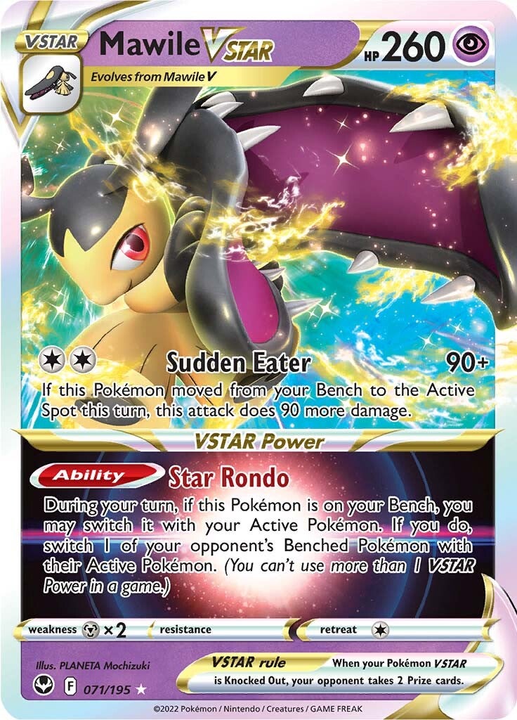 Mawile VSTAR (071/195) [Sword & Shield: Silver Tempest] | Card Citadel