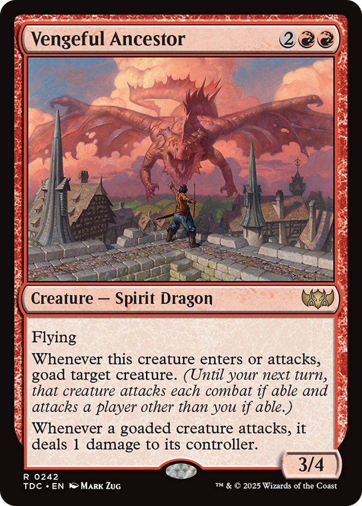 Vengeful Ancestor [Tarkir: Dragonstorm Commander] | Card Citadel