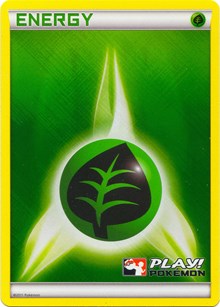 Grass Energy (2011 Play Pokemon Promo) [League & Championship Cards] | Card Citadel