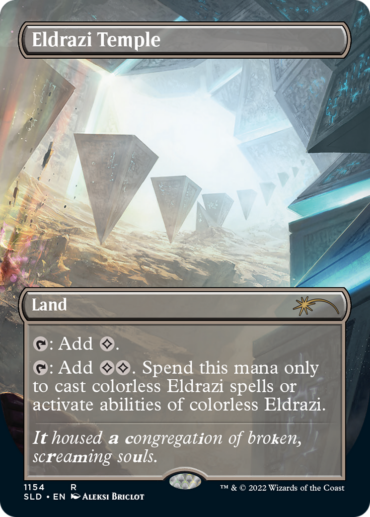 Eldrazi Temple (Borderless) [Secret Lair Drop Series] | Card Citadel