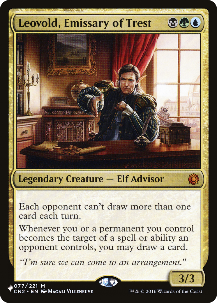 Leovold, Emissary of Trest [The List Reprints] | Card Citadel