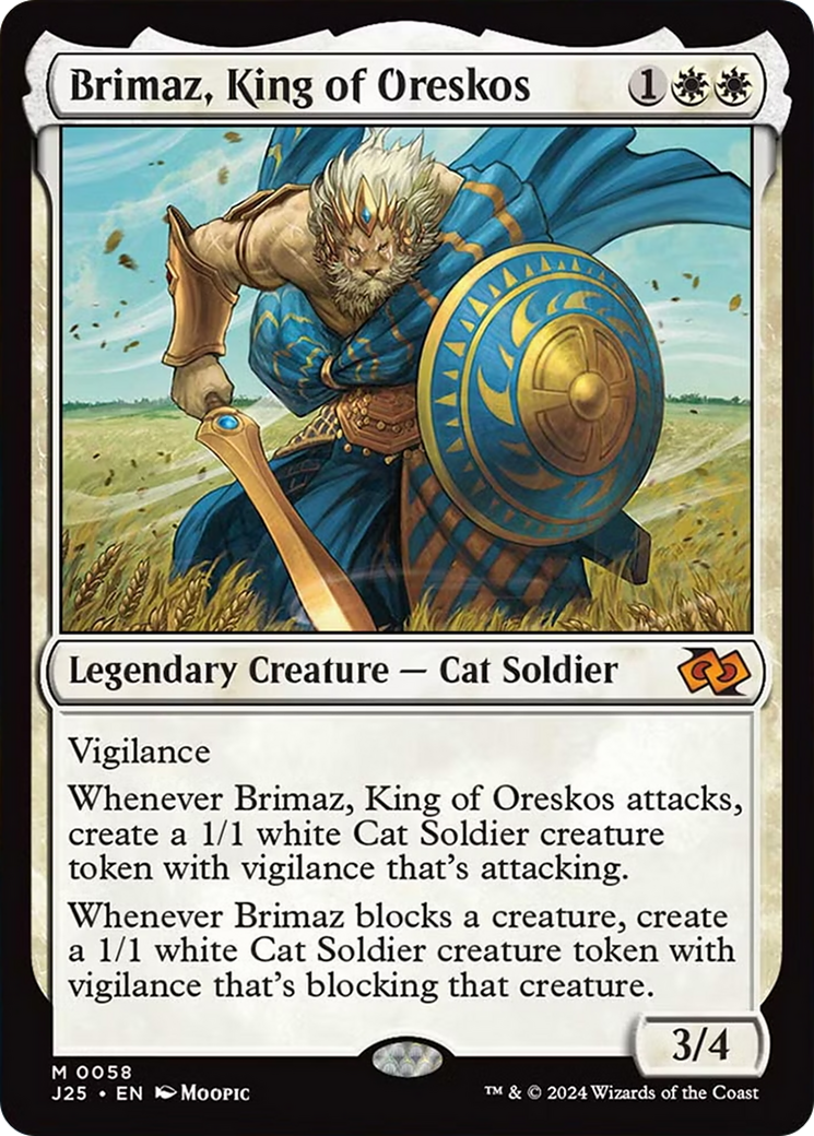 Brimaz, King of Oreskos (Anime) [Foundations Jumpstart] | Card Citadel