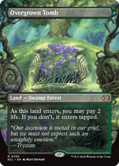 Overgrown Tomb (Borderless) [Lorwyn Eclipsed] | Card Citadel