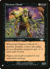 Noxious Ghoul [The List] | Card Citadel