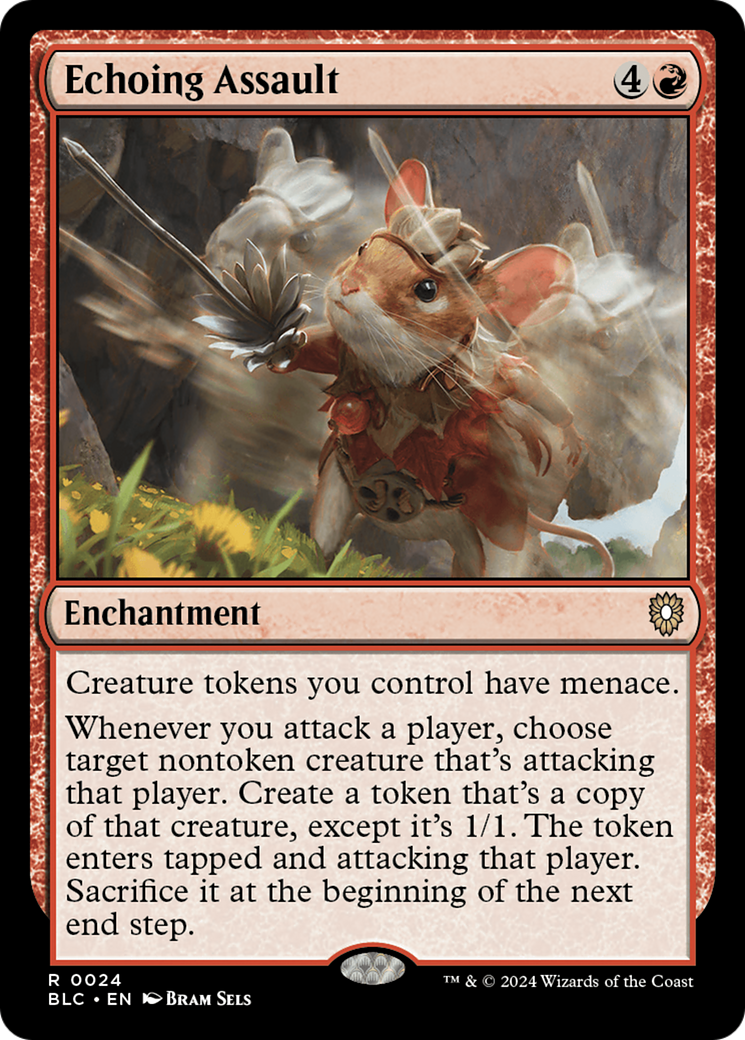 Echoing Assault [Bloomburrow Commander] | Card Citadel