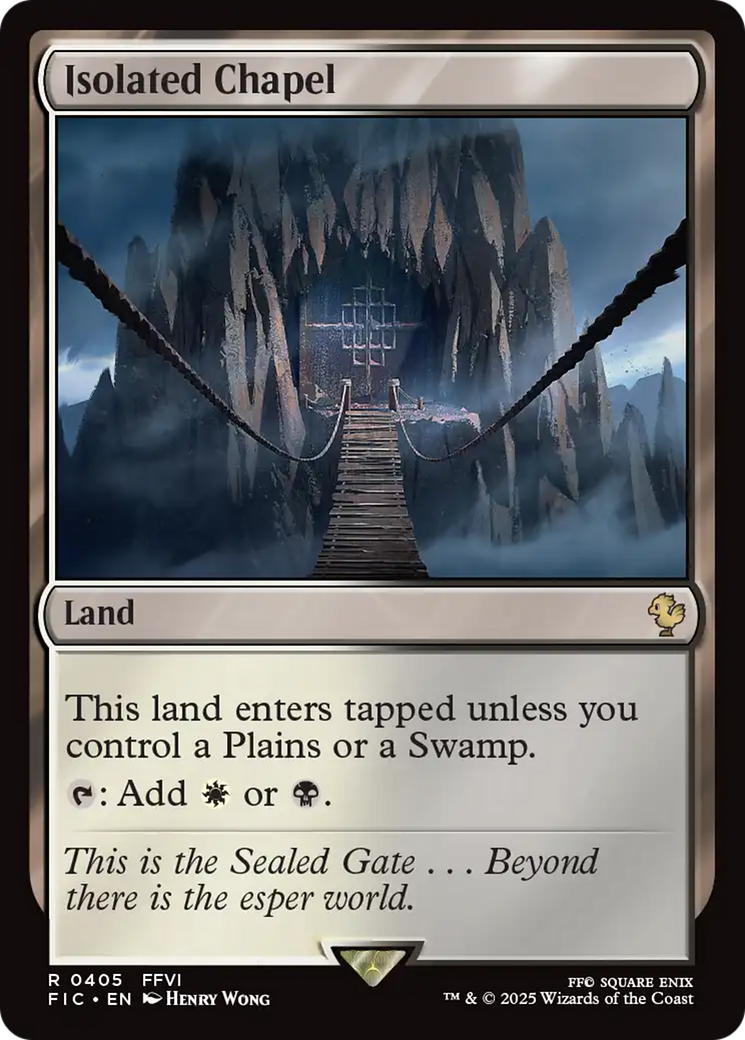 Isolated Chapel [FINAL FANTASY Commander] | Card Citadel