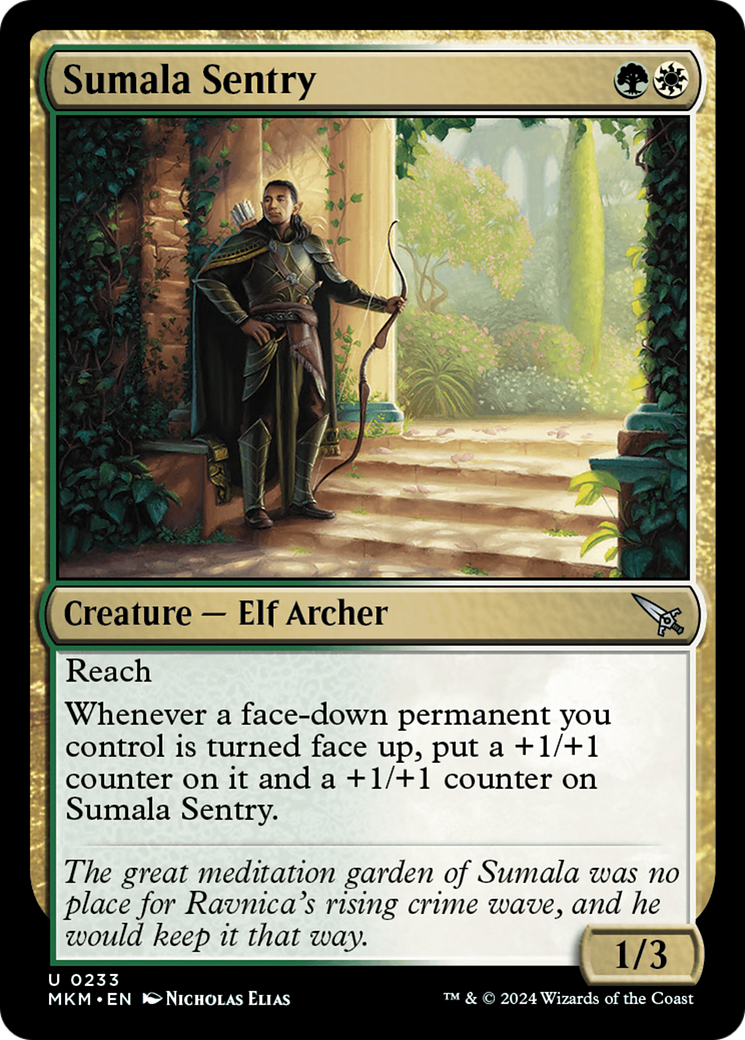 Sumala Sentry [Murders at Karlov Manor] | Card Citadel