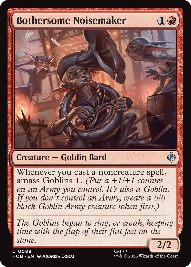 Bothersome Noisemaker [The Hobbit] | Card Citadel