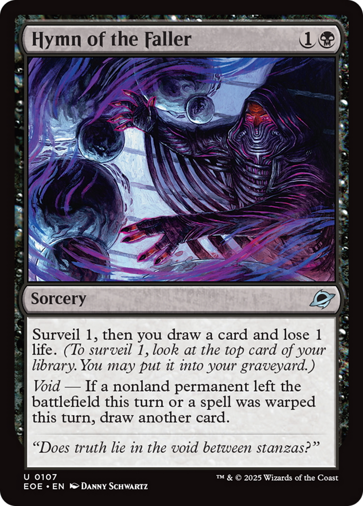 Hymn of the Faller [Edge of Eternities] | Card Citadel