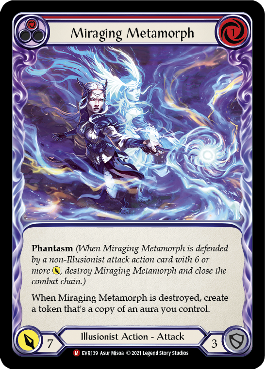 Miraging Metamorph [EVR139] (Everfest)  1st Edition Rainbow Foil | Card Citadel