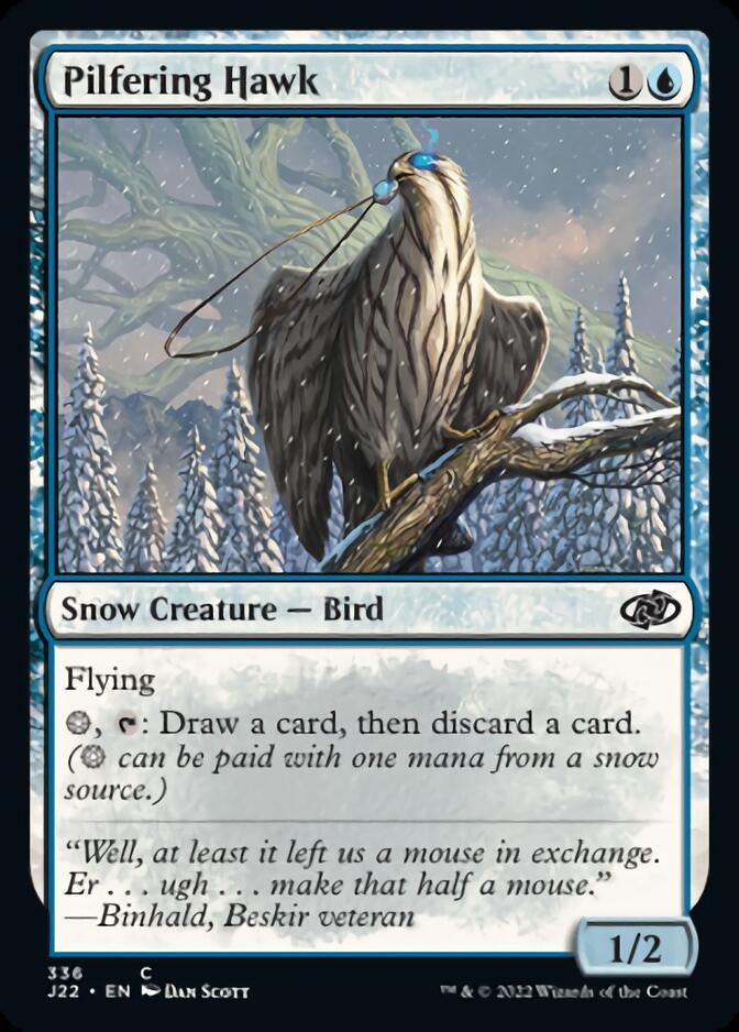 Pilfering Hawk [Jumpstart 2022] | Card Citadel