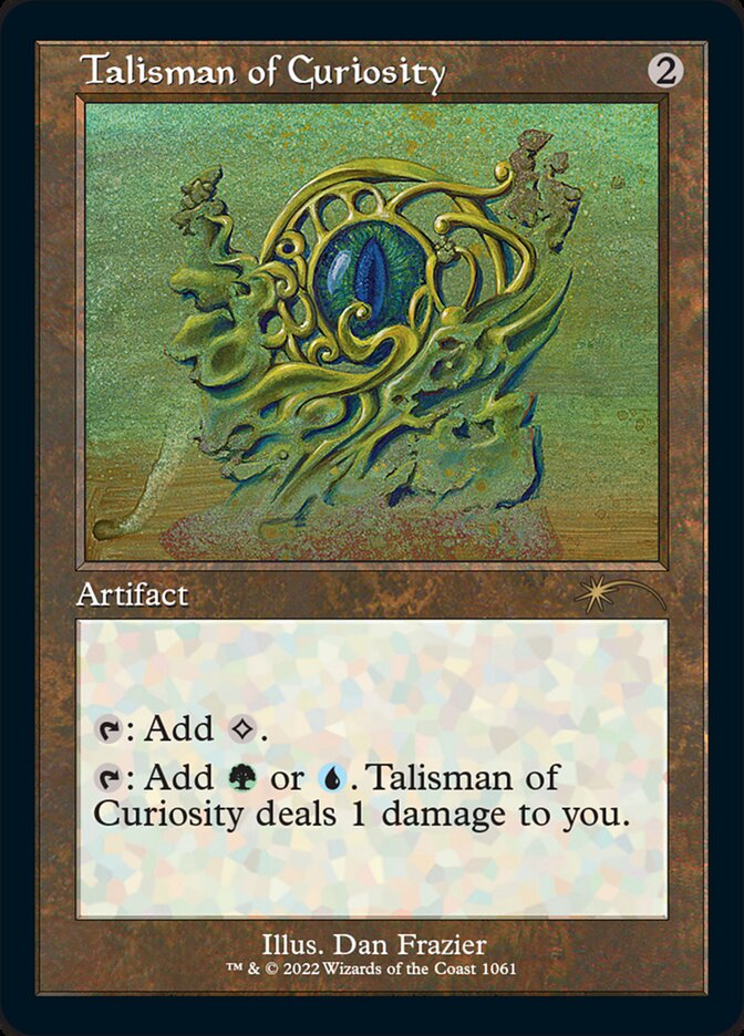 Talisman of Curiosity (Foil Etched) [Secret Lair Drop Series] | Card Citadel