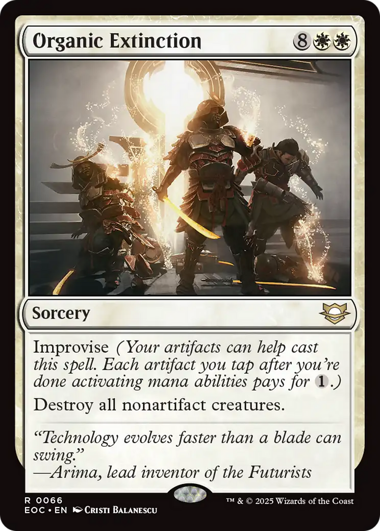 Organic Extinction [Edge of Eternities Commander] | Card Citadel