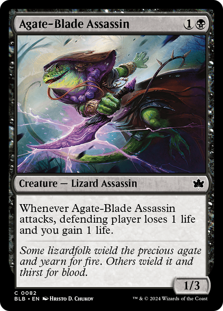 Agate-Blade Assassin [Bloomburrow] | Card Citadel