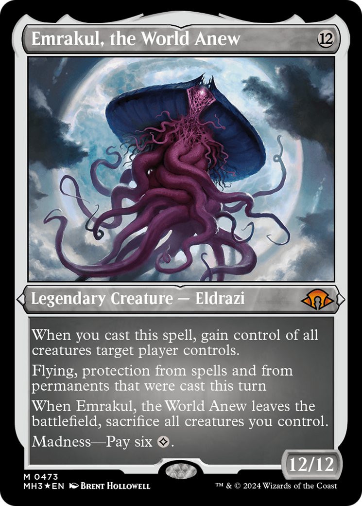 Emrakul, the World Anew (Foil Etched) [Modern Horizons 3] | Card Citadel