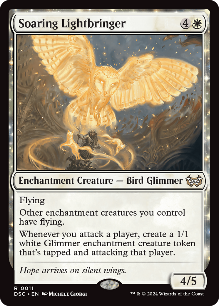 Soaring Lightbringer [Duskmourn: House of Horror Commander] | Card Citadel