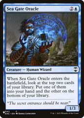 Sea Gate Oracle [The List] | Card Citadel