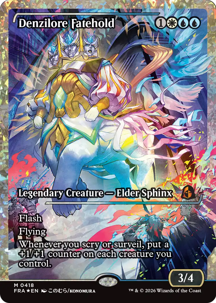 Denzilore Fatehold (Showcase) (Fracture Foil) (0418) [Reality Fracture] | Card Citadel