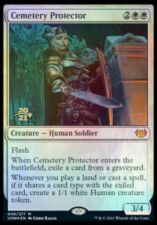 Cemetery Protector [Innistrad: Crimson Vow Prerelease Promos] | Card Citadel