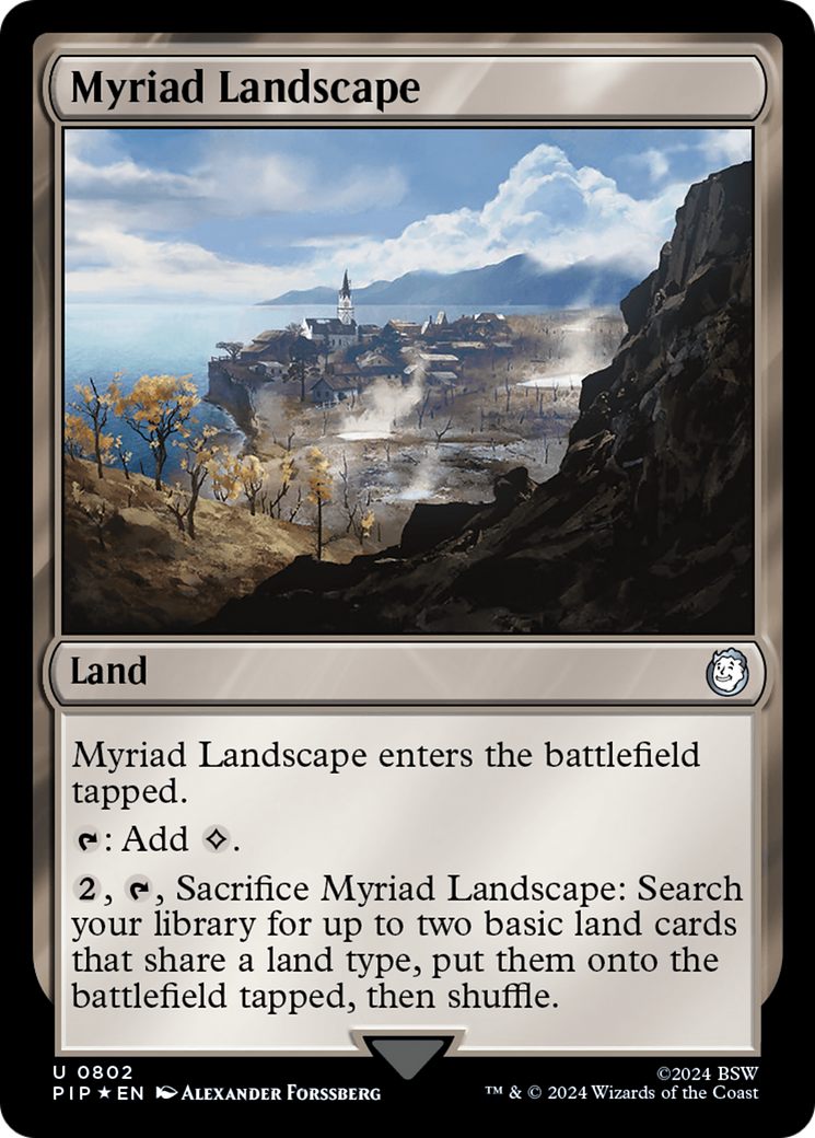 Myriad Landscape (Surge Foil) [Fallout] | Card Citadel
