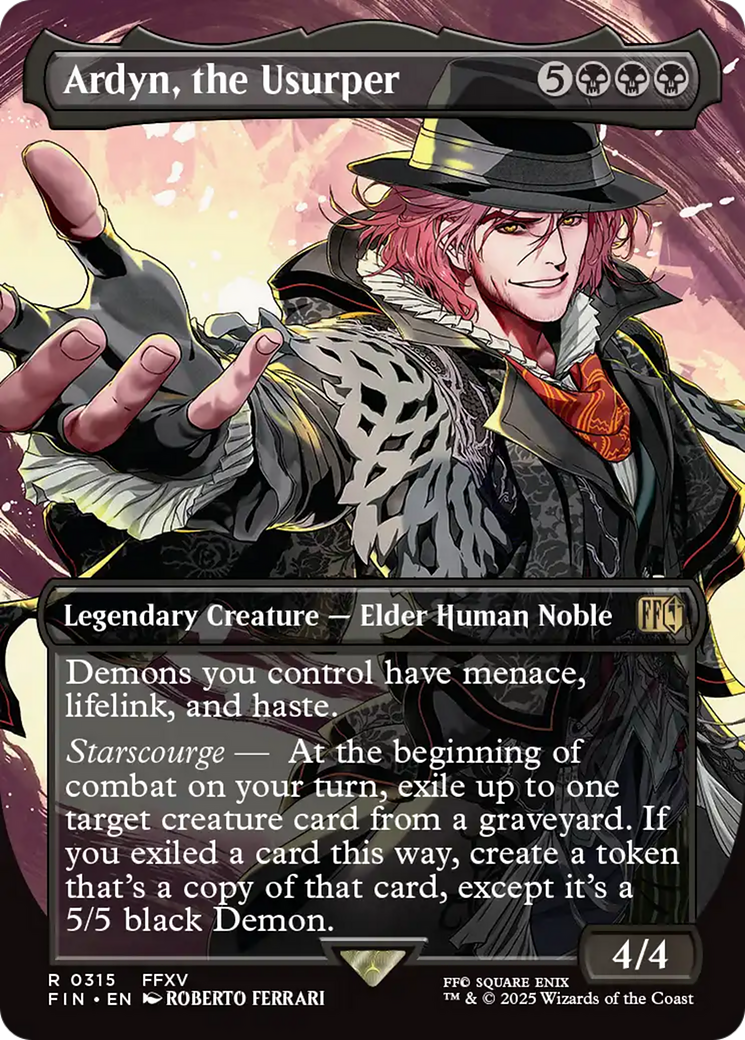 Ardyn, the Usurper (Borderless) (0315) [FINAL FANTASY] | Card Citadel