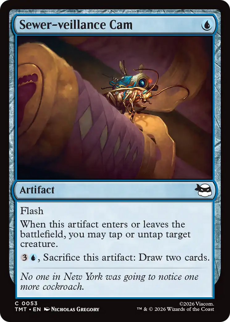 Sewer-veillance Cam [Teenage Mutant Ninja Turtles] | Card Citadel