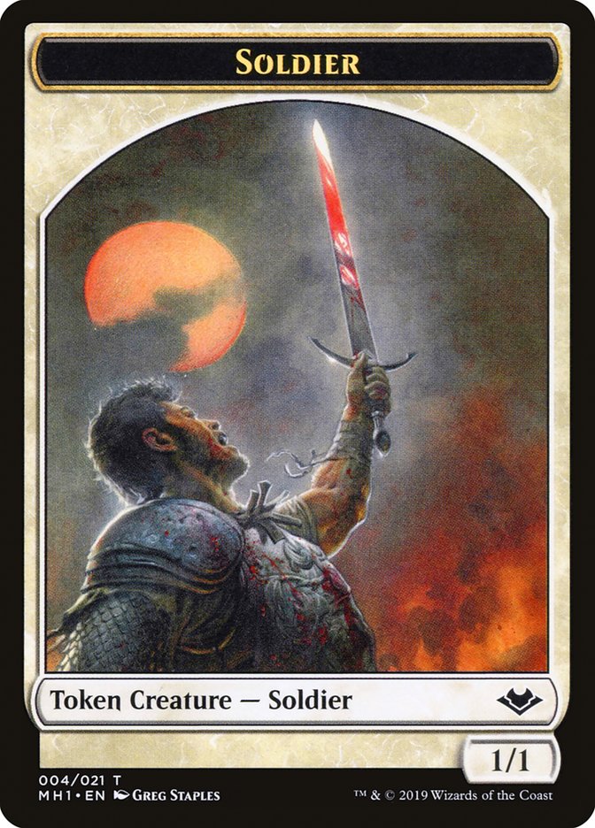 Soldier Token [Modern Horizons Tokens] | Card Citadel