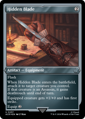 Hidden Blade (Foil Etched) [Assassin's Creed] | Card Citadel