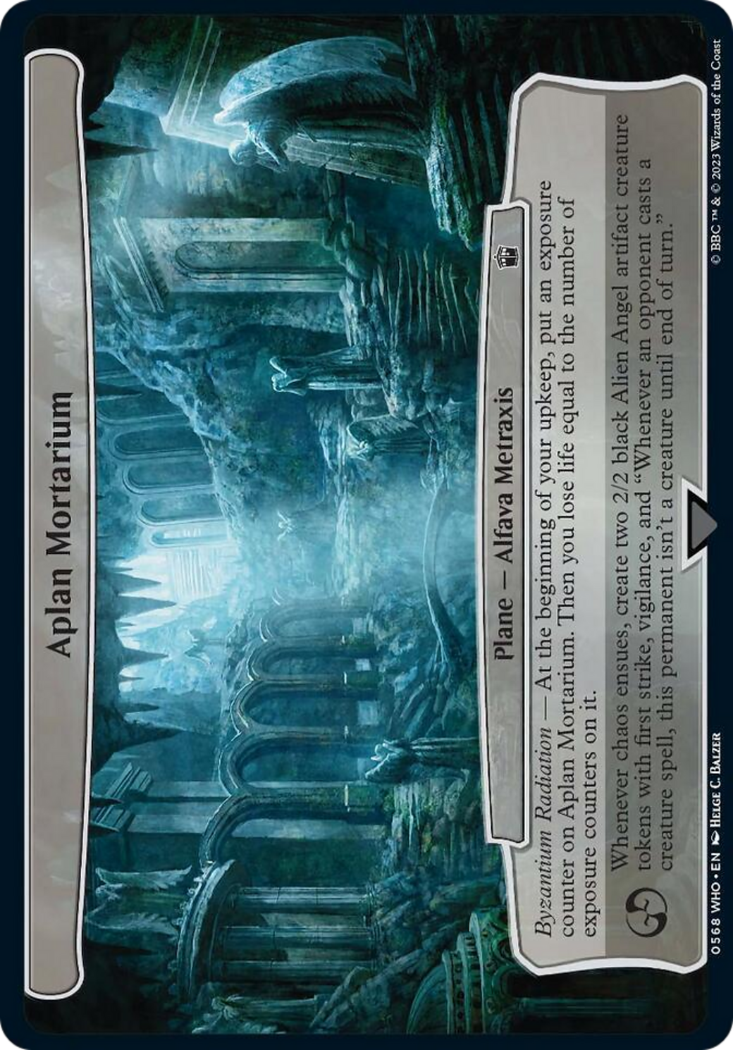 Aplan Mortarium [Doctor Who] | Card Citadel